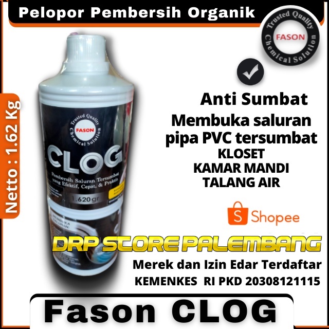 ANTI SUMBAT FASON CLOG 1,7KG &quot;Anti Sumbat Fason Clog: Solusi Ampuh untuk Mencegah dan Mengatasi Sumbatan Saluran dengan Mudah!&quot; Palembang bisa instan gojek