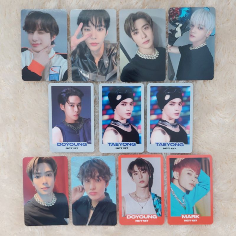 NCT 127 TRADING CARD 2 BADDIES TC C TC D JUNGWOO TAEYONG DOYOUNG MARK JAEHYUN PHOTOCARD PC