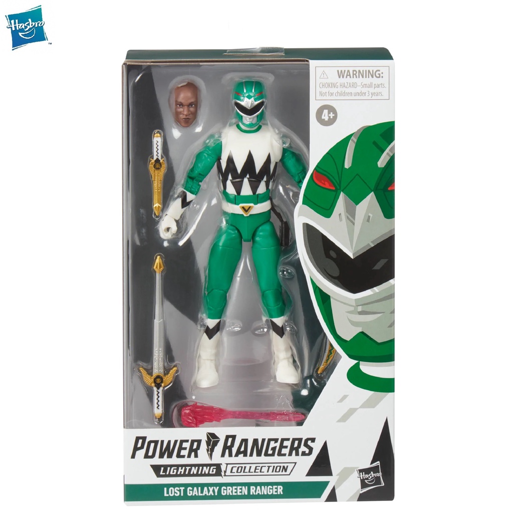 POWER RANGERS Lightning Collection Lost Galaxy Green Ranger Premium Figure