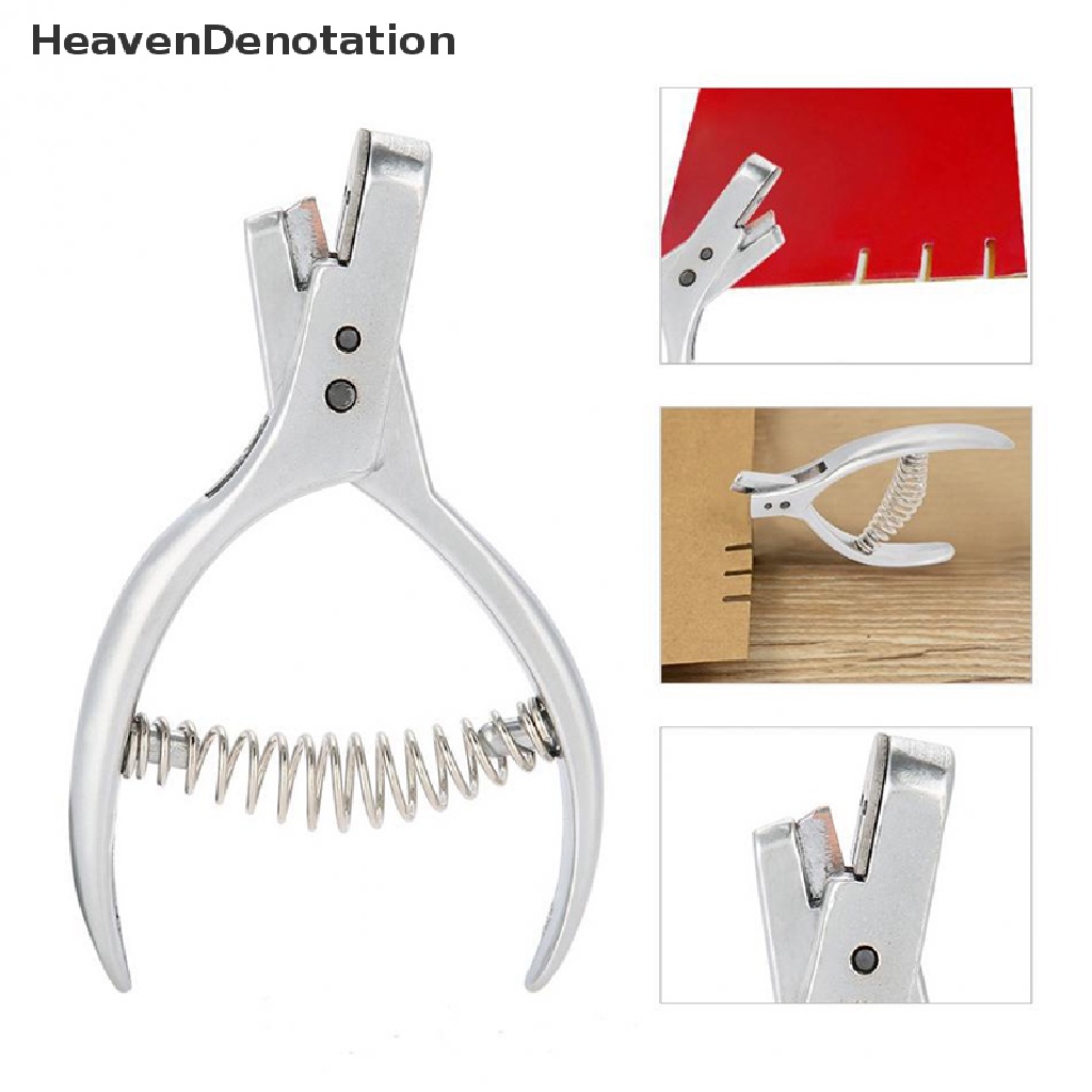 [HeavenDenotation] Pola Pakaian DIY Notcher Pro Designer Tailors Steel Tang Jahit Punch Maker HDV