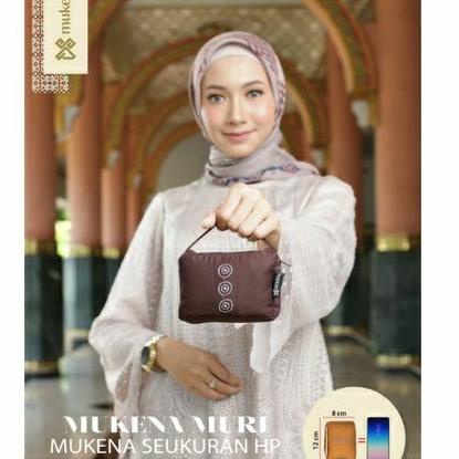 Paling Laris Mukena muri karita ATAS BAWAH mukena traveling mini petunia mukena terkecil mukena ds D