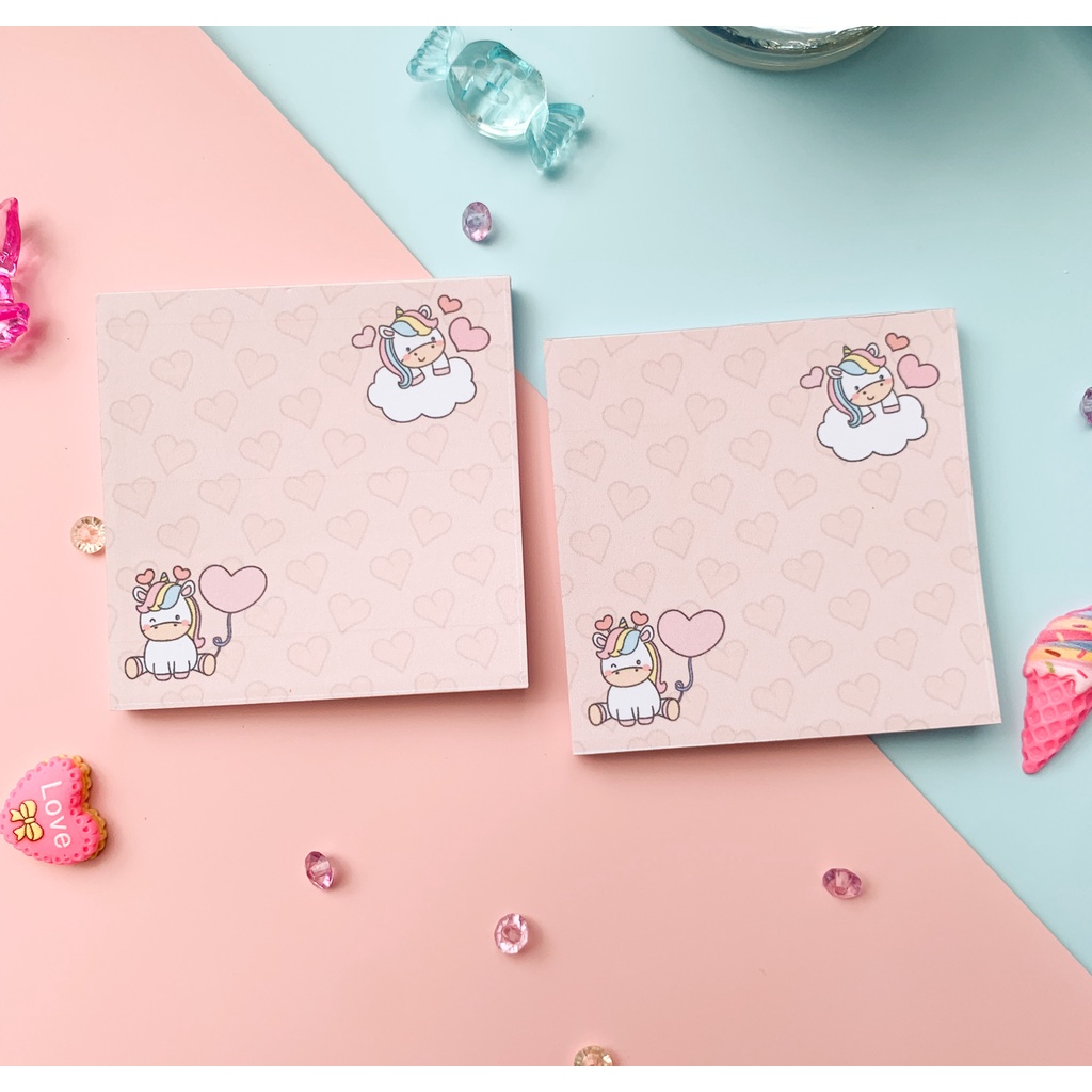 【GOGOMART】Kertas Memo Memopad Memo Notepad / Memo Catatan Bukan Sticky Notes Tempel - MM018