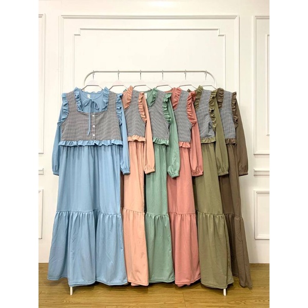 Gamis Vest 2in1 Fashion Wanita Muslimah