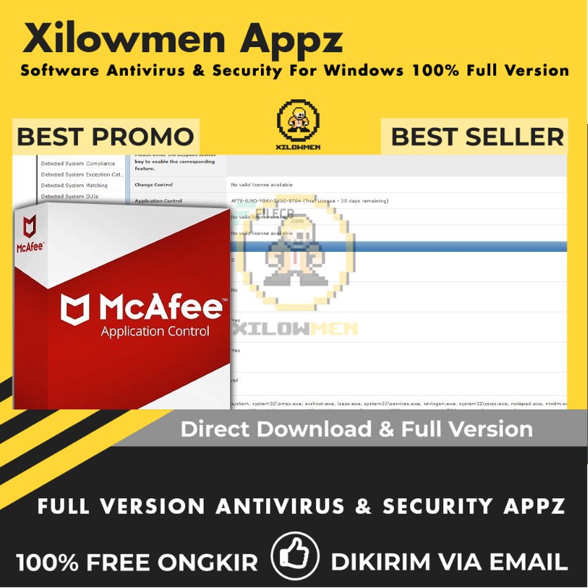 [Full Version] McAfee Application Control Pro Security Lifetime Win OS