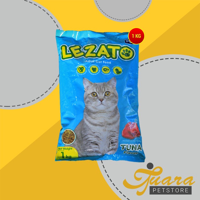 Makanan Kucing Lezato Dry Cat Food Fresh Pack 1 KG