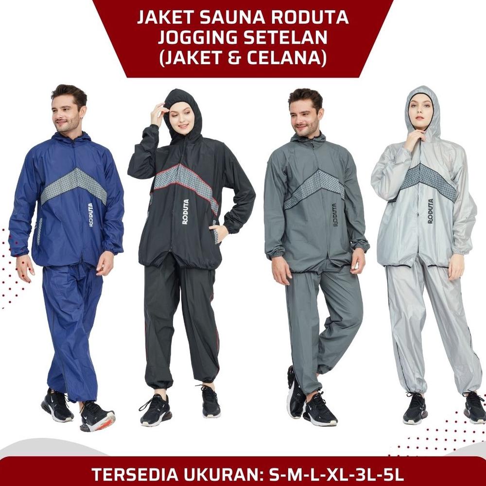 Jaket Sauna Olahraga Roduta Jogging