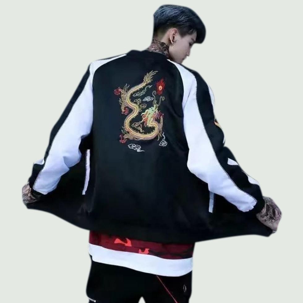 PALING LARIS X Urband Absolute Jaket Sukajan Dragon / Jaket Sukajan Naga A152