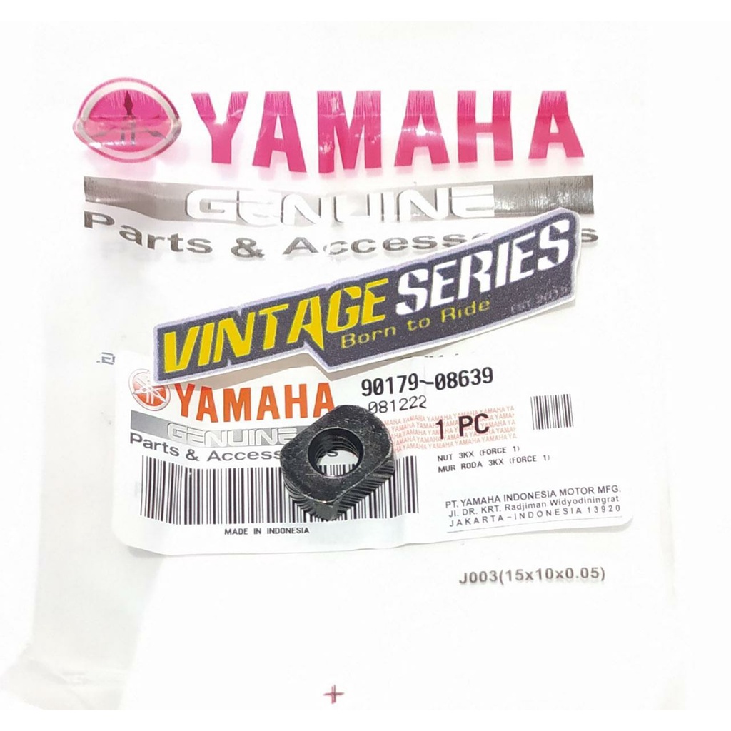 MUR OVAL NAP GIR GEAR BELAKANG JUPITER Z 105 110 LAMA BURHAN NEW 115 ROBOT Z1 ORIGINAL 90179-08639