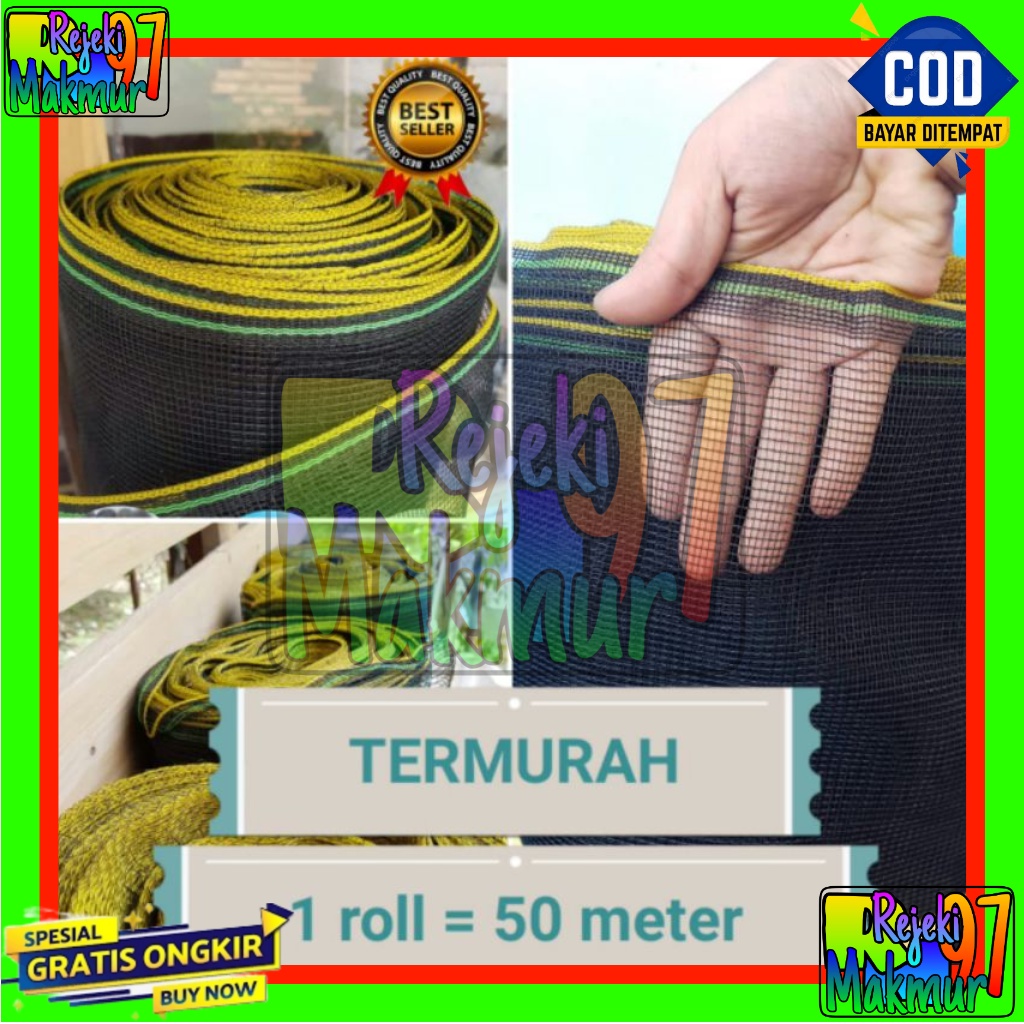 Waring, Jaring pagar ayam, jaring kandang, jaring tanaman, jaring kebun, Cap JANGKAR MAS, ECERAN