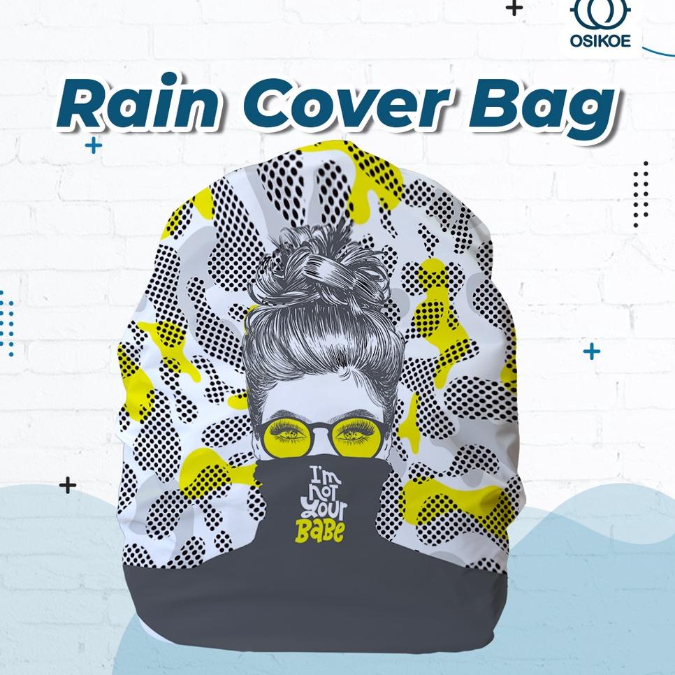 SPECIAL PRICE Rain Cover / Cover Bag / Jas Hujan Waterproof Pelindung Tas Ransel Custom Full By Osik