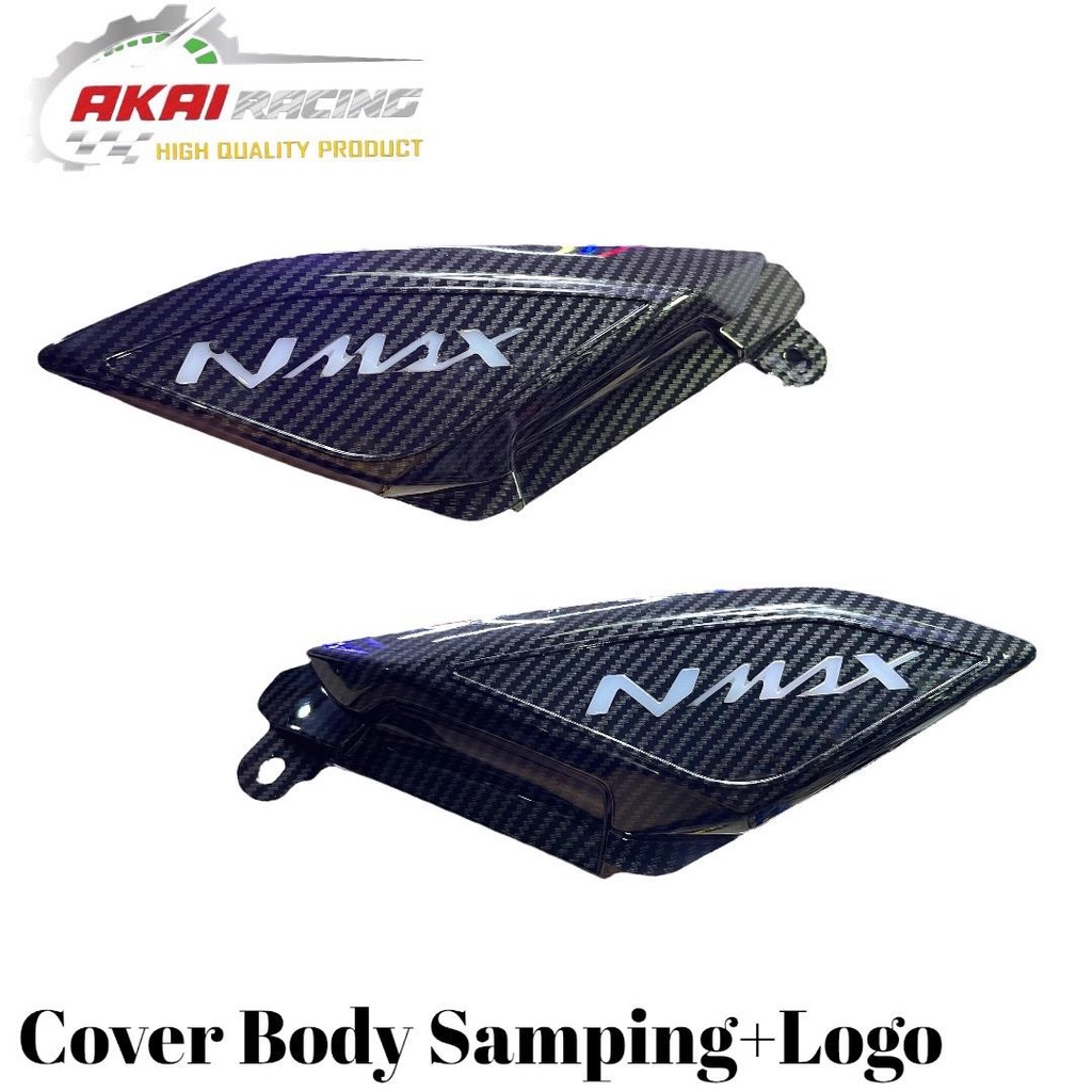 Akai Racing Store - Cover Pijakan Body Nmax  New Logo Cover Pijakan Body Nmax  2020 Karbon Akai Original