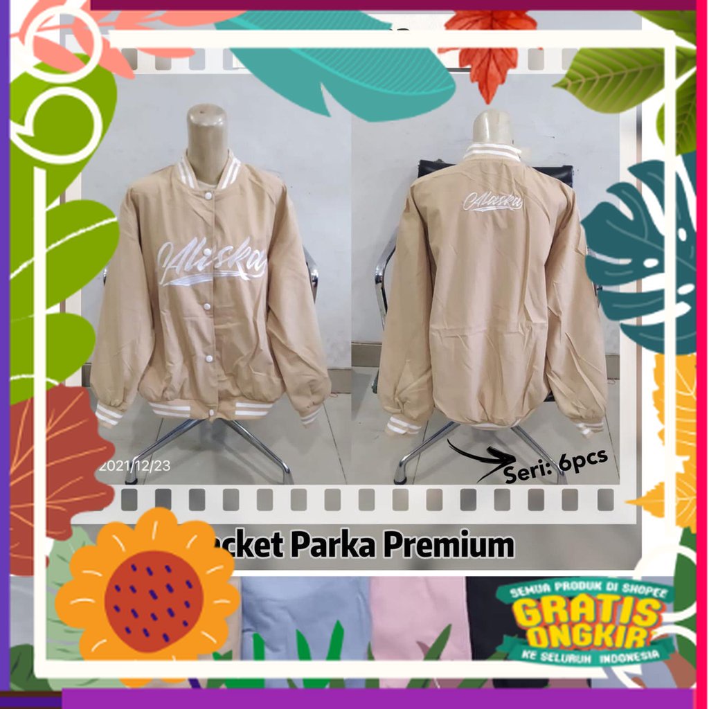 Ready Jaket Parka Premium "London Girl" / kerja kuliah style