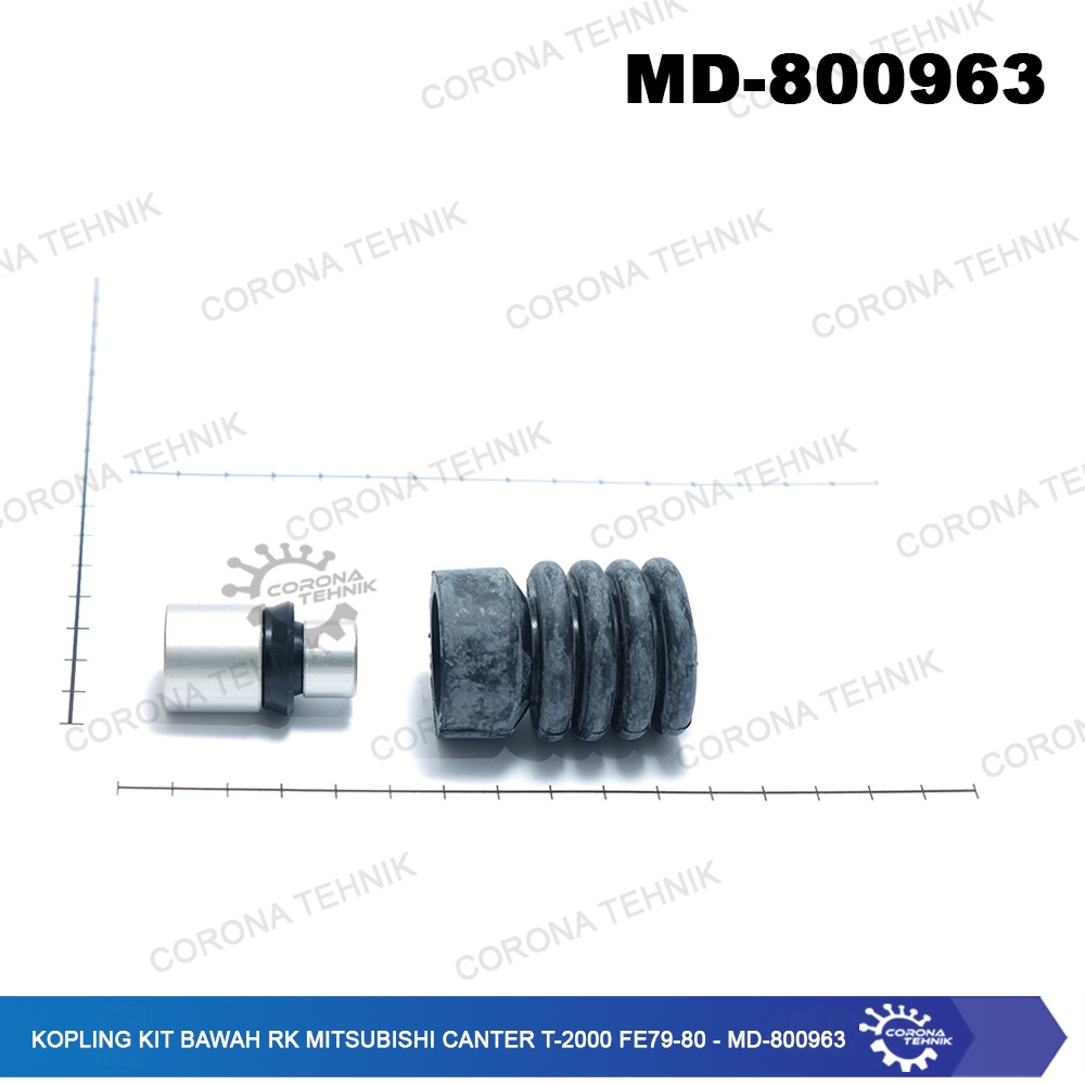 RK Mitsubishi Canter T-2000 FE79-80 - MD-800963 Kopling Kit Bawah