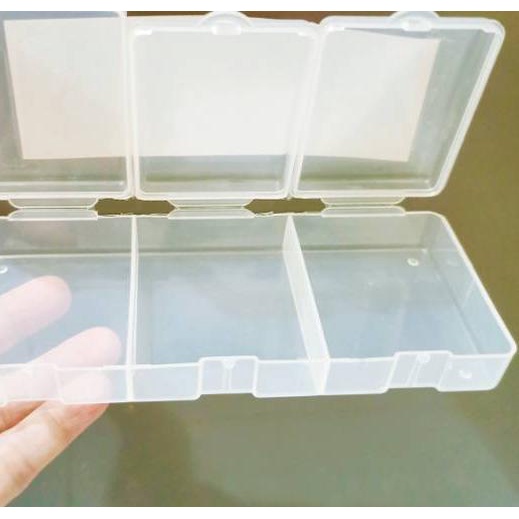 ❅ A04 -KOTAK PLASTIK / KOTAK AKSESORIS / BOX PLASTIK / BOX AKSESORIS ADA PENYEKATNYA ♤