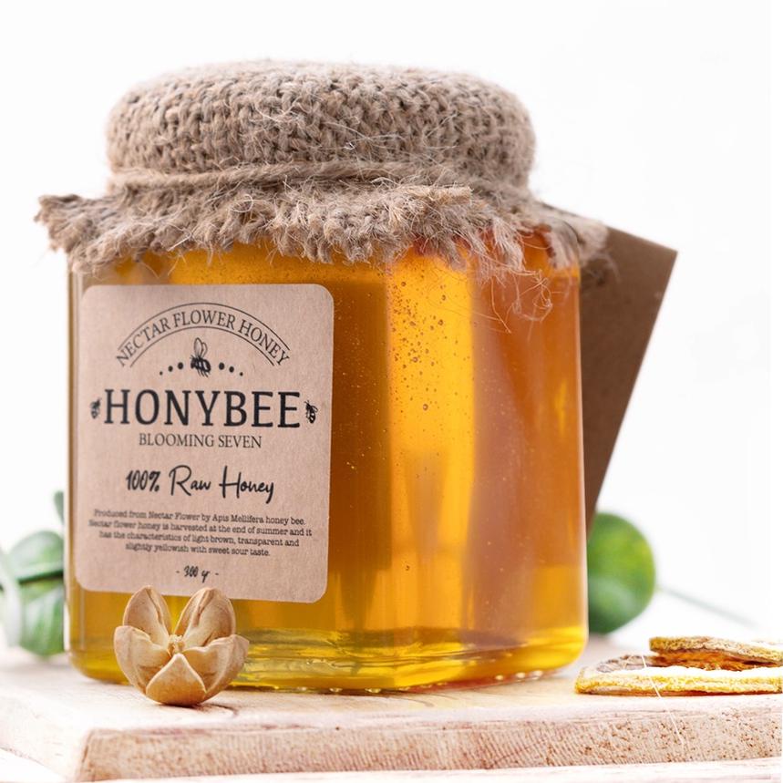 

✻ Murni 300gr Raw Honey - Honybee ☝