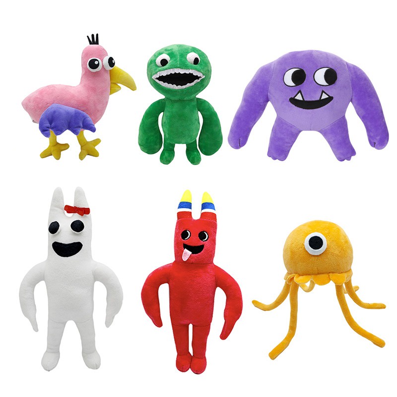 25 cm Game Garten of BanBan Mainan Mewah Rainbow Friends Opila Bird Boneka Binatang Plushies Mainan Jumbo Josh Game Fans Boneka