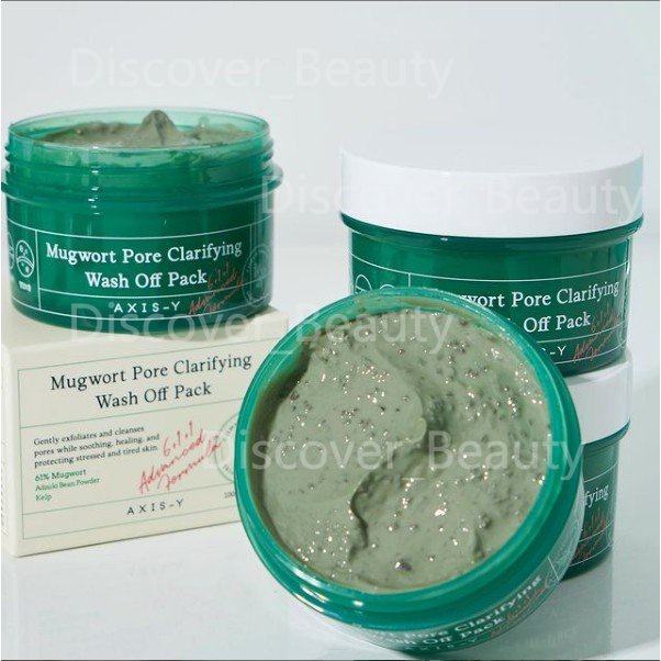 EXP 2025.3.13 AXIS Y Mugwort Pore Clarifying Wash Off Pack 100ml