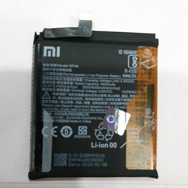 Battery Xiaomi Redmi K20 Pro BP40 Original