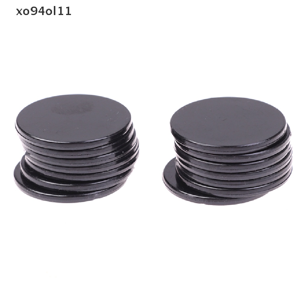 Xo 40pcs Alas Plastik 23mm Alas Meja Game model Base 23mm Alas Bulat OL