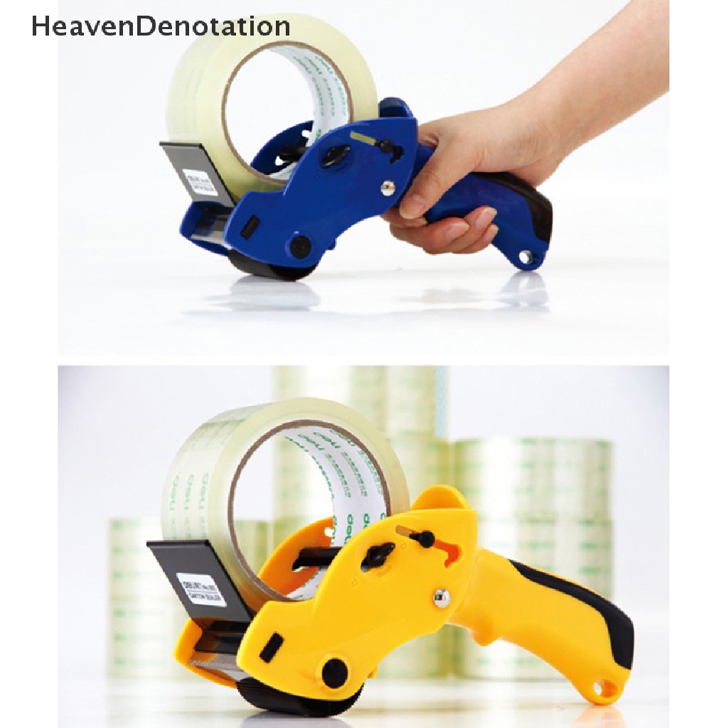 [HeavenDenotation] 1pc Tape Sealing Packer Tape Dispenser Capable Lebar 6cm Sealing Tape Holder Cutter Mesin Packing Manual HDV