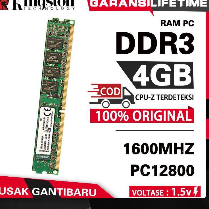 SaleMemory Pc ddr3 Kingston ram DDR3 4GB DDR3 8GB 1600mhz pc12800 1333mhz PC10600 8gb•