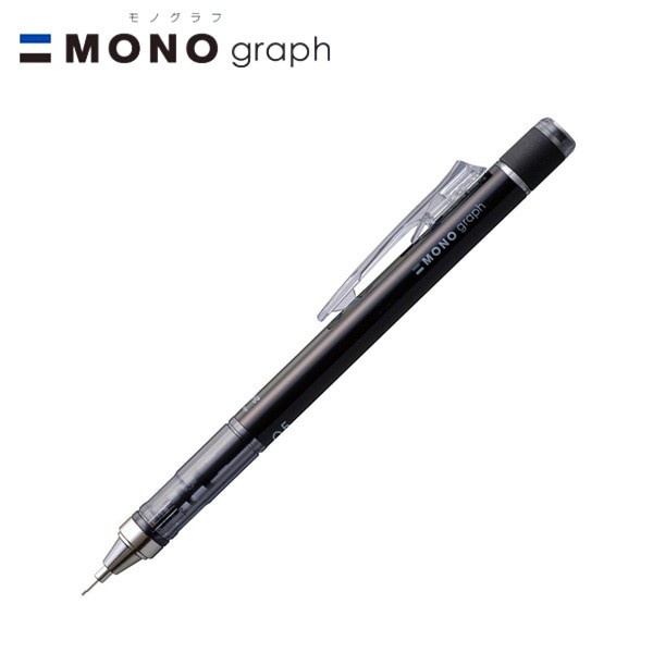 

BISA COD Tombow Mono Graph Shaker Mechanical Pencils 0.5mm - Black