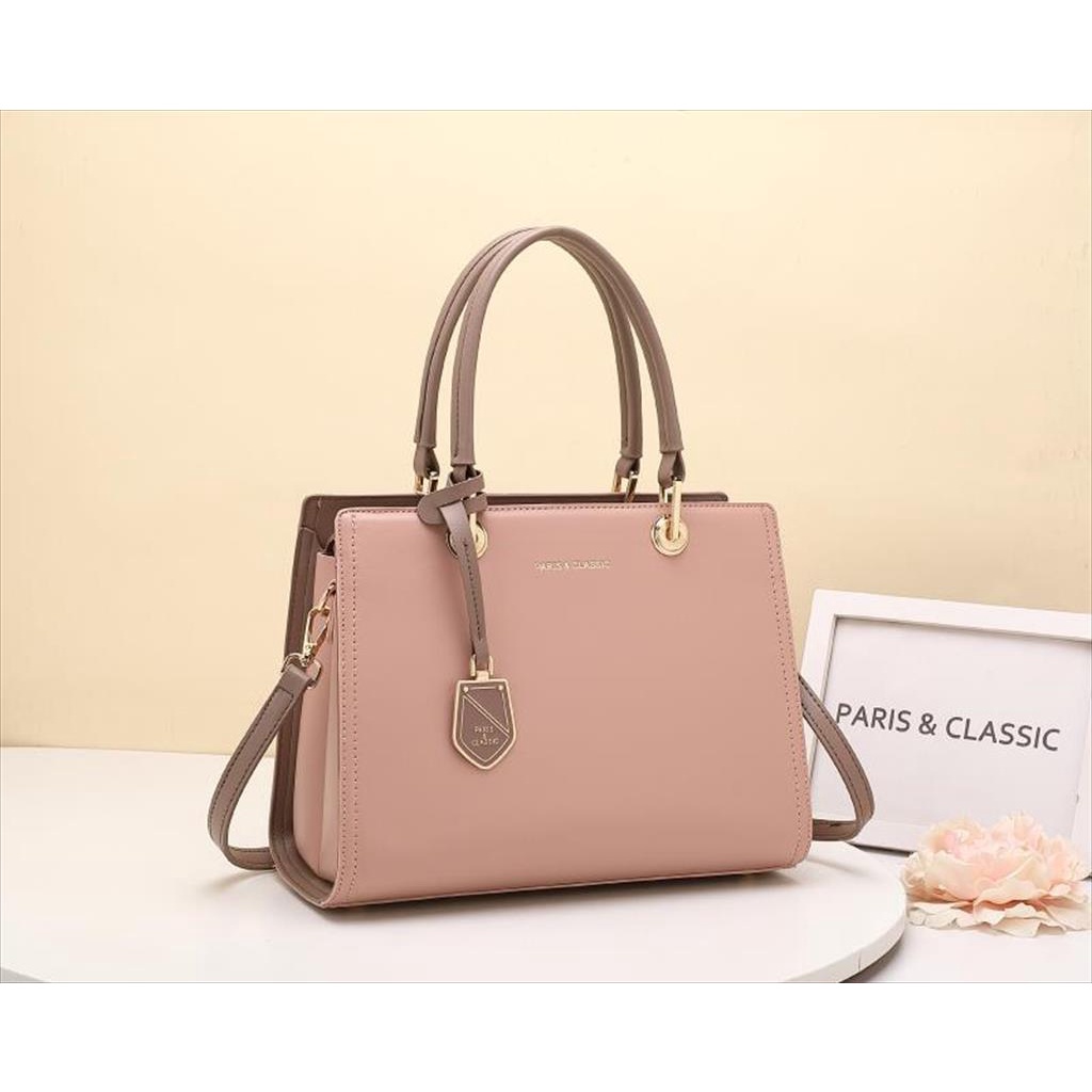 Paris Classic Tas Wanita Fashion Branded Original Import Hand Bag Wanita Tas Kerja Jinjing Wanita [PC1037]