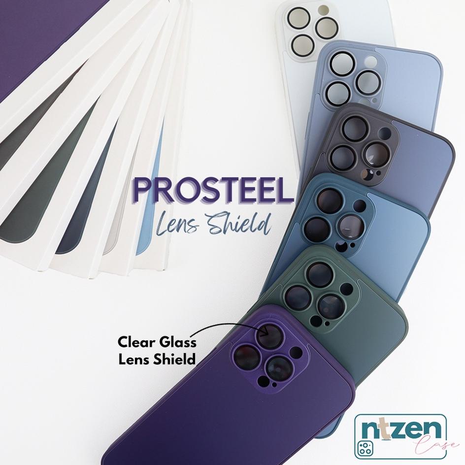 ● Case Iphone PROSTEEL LENS SHIELD 11 PROMAX 12 PROMAX 13 PROMAX ▼