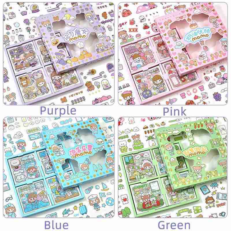

GW STICKER MOMO WATERPROOF ISI 100 LEMBAR PER BOX [BISA PILIH WARNA]