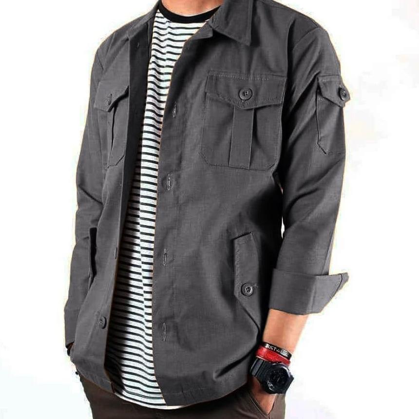 ✥ MVP - Button/SK2 Semi Parka - Jaket Semi Parka ➪