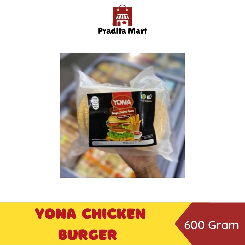 

Yona Chicken Burger 600 gr