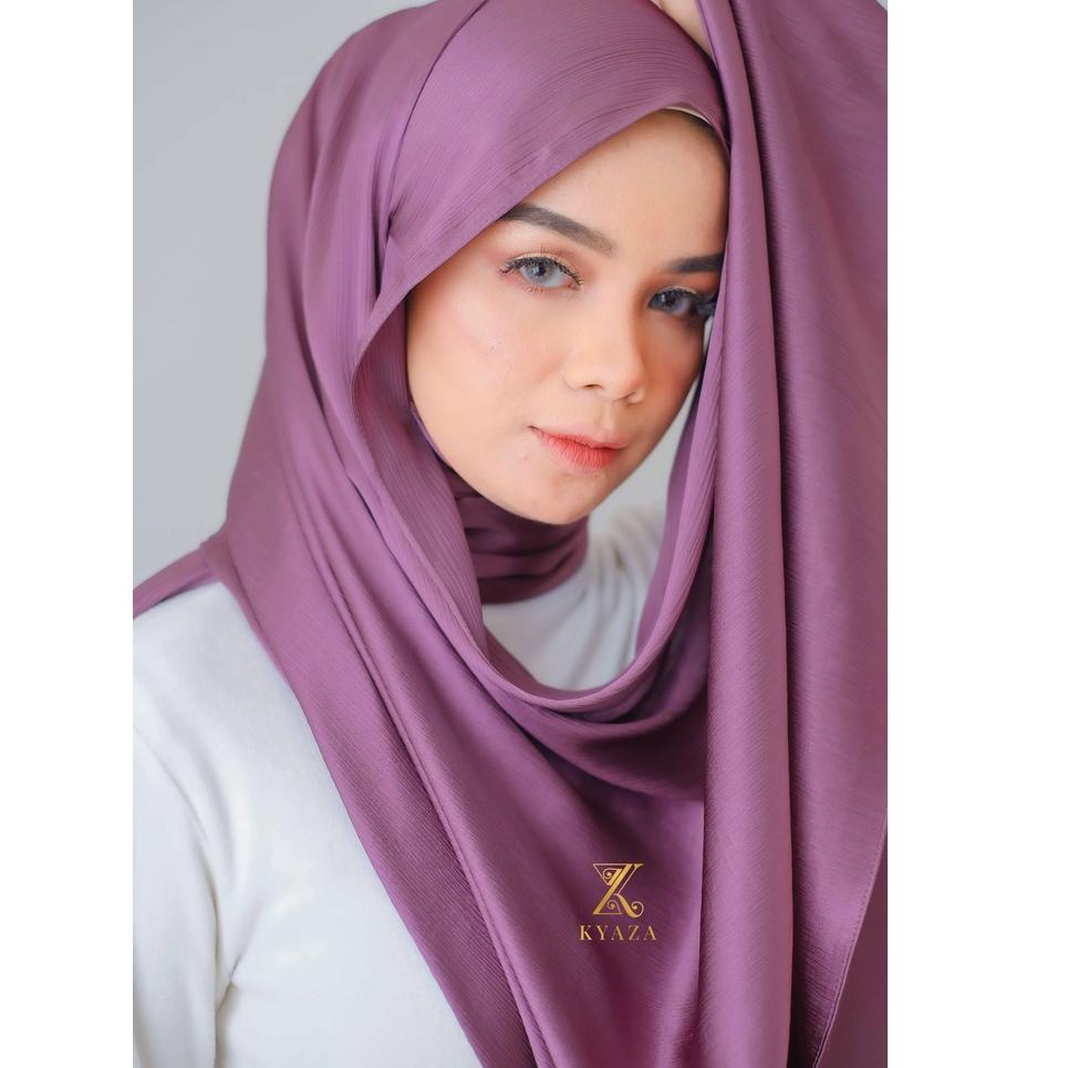 ✵ Pashmina crinkle textured silk malay | hijab pleated malaysia | Pashmina Silk Premium | Pashmina S