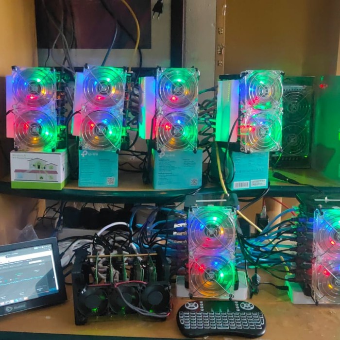 Best Seller Paket Mining Murah Rig Mini 7 Rig