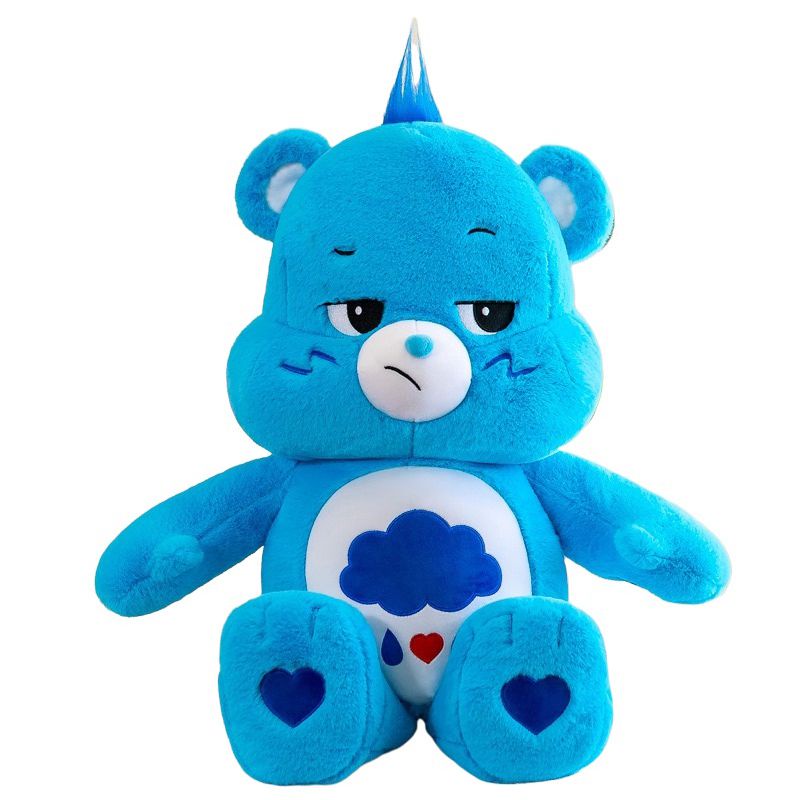 Mainan Boneka Rainbow Bear Care Beruang Kartun Warna-Warni Rainbow Plush Untuk Anak 33cm PP Katun