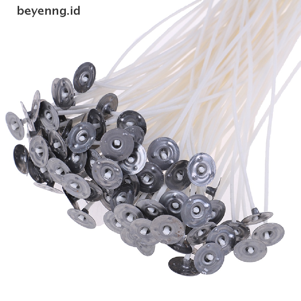 Beyen 100Pcs Wicks Cotton Core Wd Wick Dengan Sustainer Untuk Novelt ID