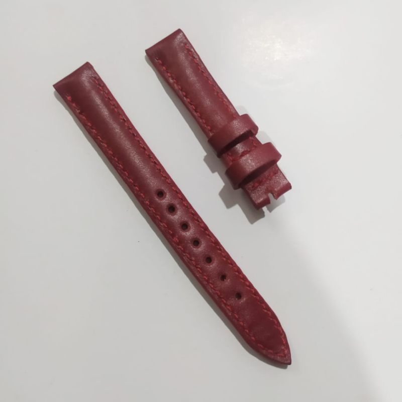 strap kulit handmade leather size 14 MM