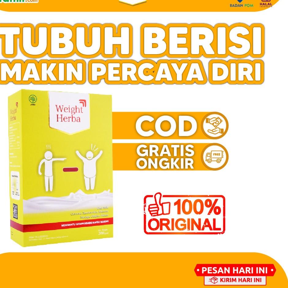 

Stok terbaru WEIGHT HERBA SUSU ETAWA PENGGEMUK BADAN TANPA GULA & OLAHRAGA