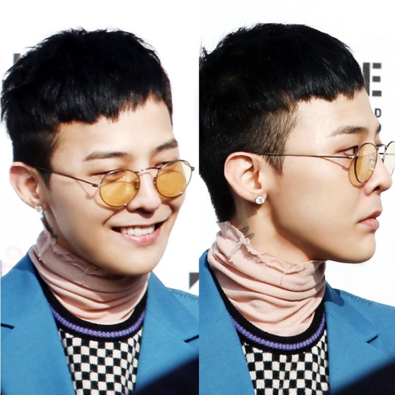 Gd GD GD Gaya Yang Sama Anting Jepang Korea Trendi Orang Bertatahkan Berlian Zirkon Anting Pejantan Super Berkedip Buatan Kristal Anting-Anting