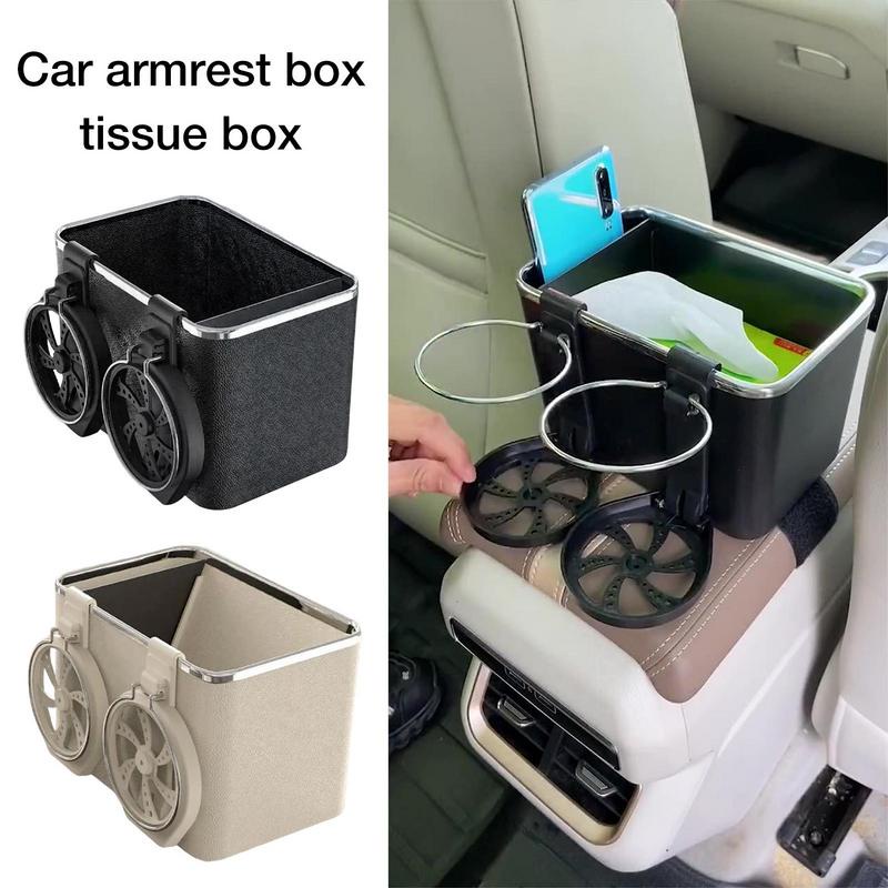 【COD】KotakTisu Mobil /KotakPenyimpanan/Tempa Ttisu Mobil/Multi-function Car Storage Box Car