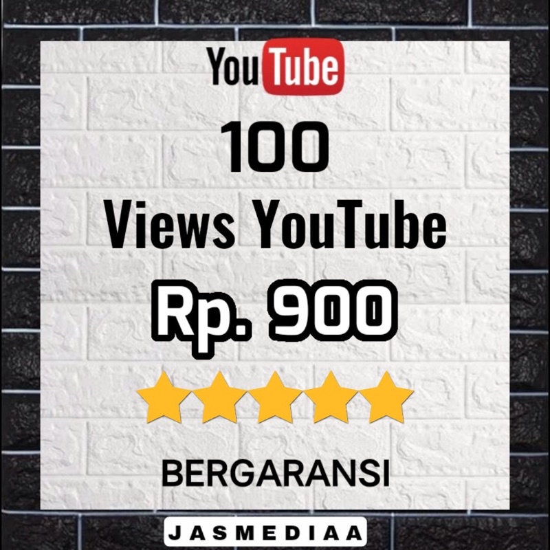 View Video Youtube Permanen Views Youtube Murah Bergaransi