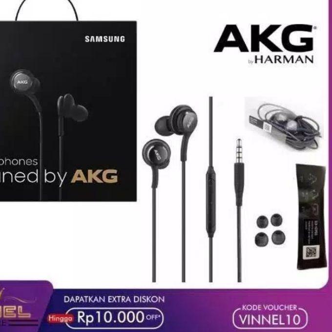 ✈ HEADSET SAMSUNG TUNED AKG BY HARMAN  ORIGINAL 100% EARPHONES BASS ➩