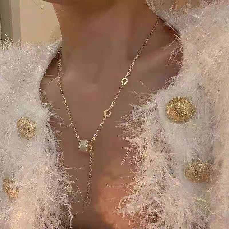 Kalung Opal Gaya Eropa Dan Amerika Untuk Wanita