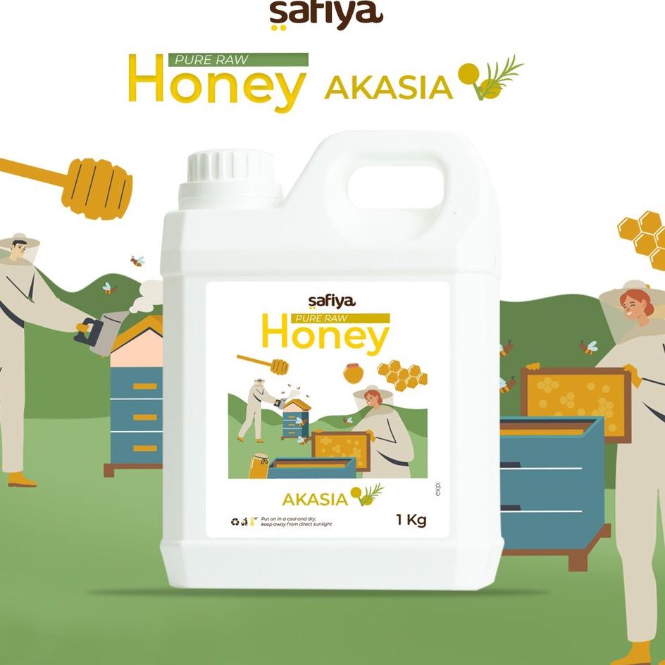 

☄ Murni Akasia 1 Kg Series Raw Honey Asli Safiya Food ➩
