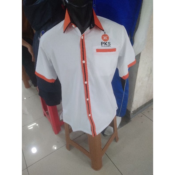 Leja Partai PKS Lengan Pendek