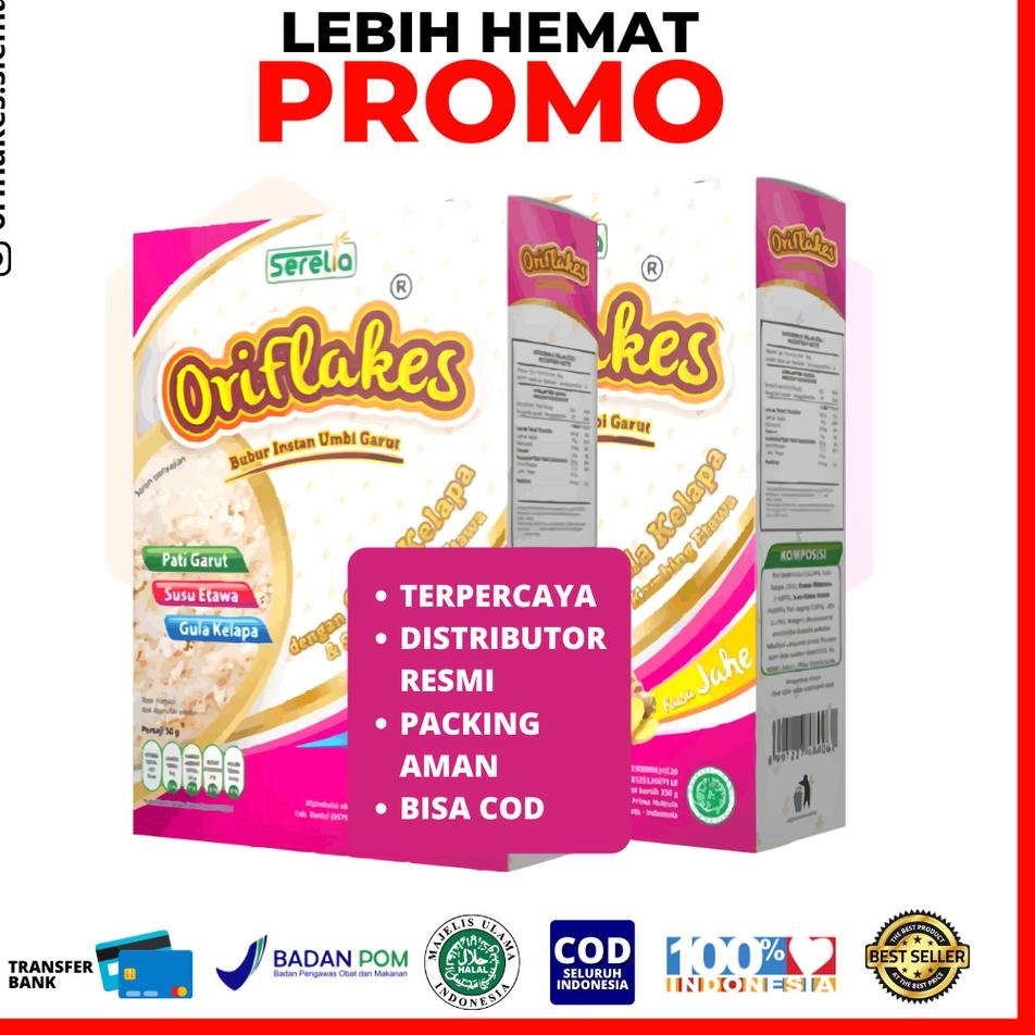 

★ ORIFLAKES GASTRO Maag Asam Lambung Sereal Pati Umbi Garut 350 gram ➶