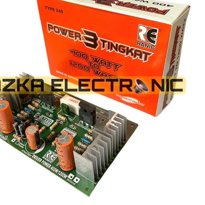 ➯ Kit Driver Power Amplifier 3 Tingkat ✶