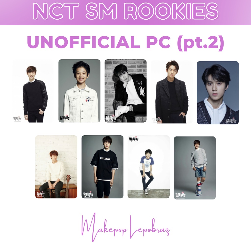 [PC ALBUM REPLIKA] [PART 2] NCT SM ROOKIES JAEHYUN JENO HAECHAN JISUNG WINWIN DOYOUNG KUN HENDERY TAEIL