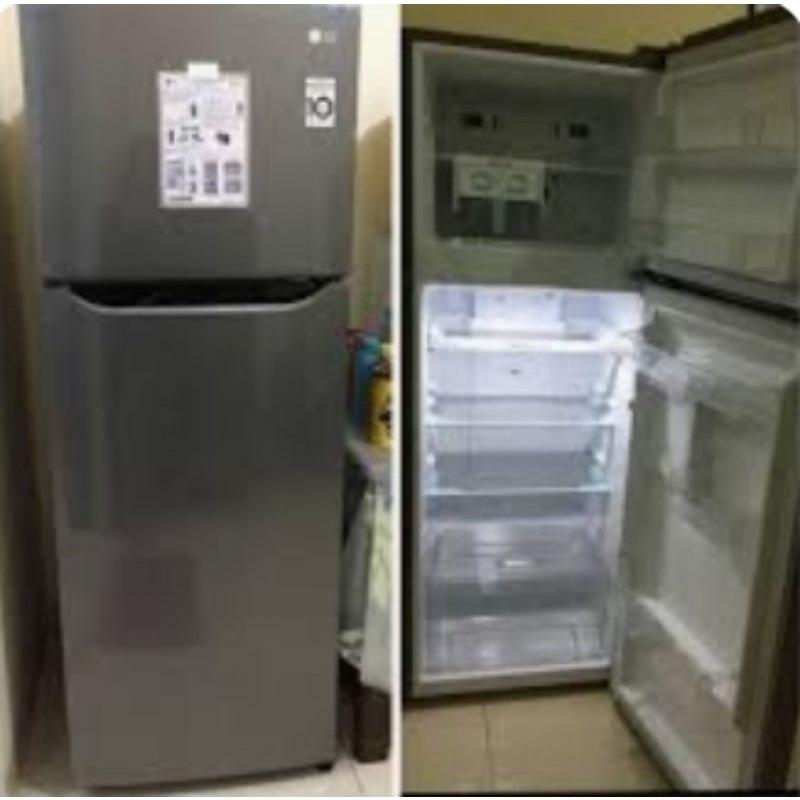 (Khusus Wilayah Kota Palembang) Lemari Es 2 Pintu LG/Kulkas 2pintu LG GN-B215SQMT, Kulkas LG GNB-215