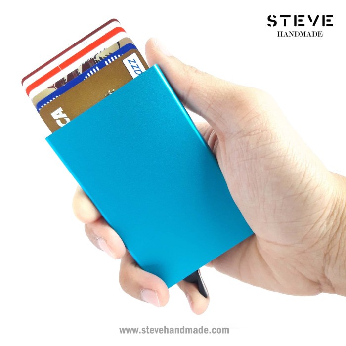 

Tempat Kartu Atm Dompet Kartu Kredit Credit Card Holder Style A Blue Star Seller