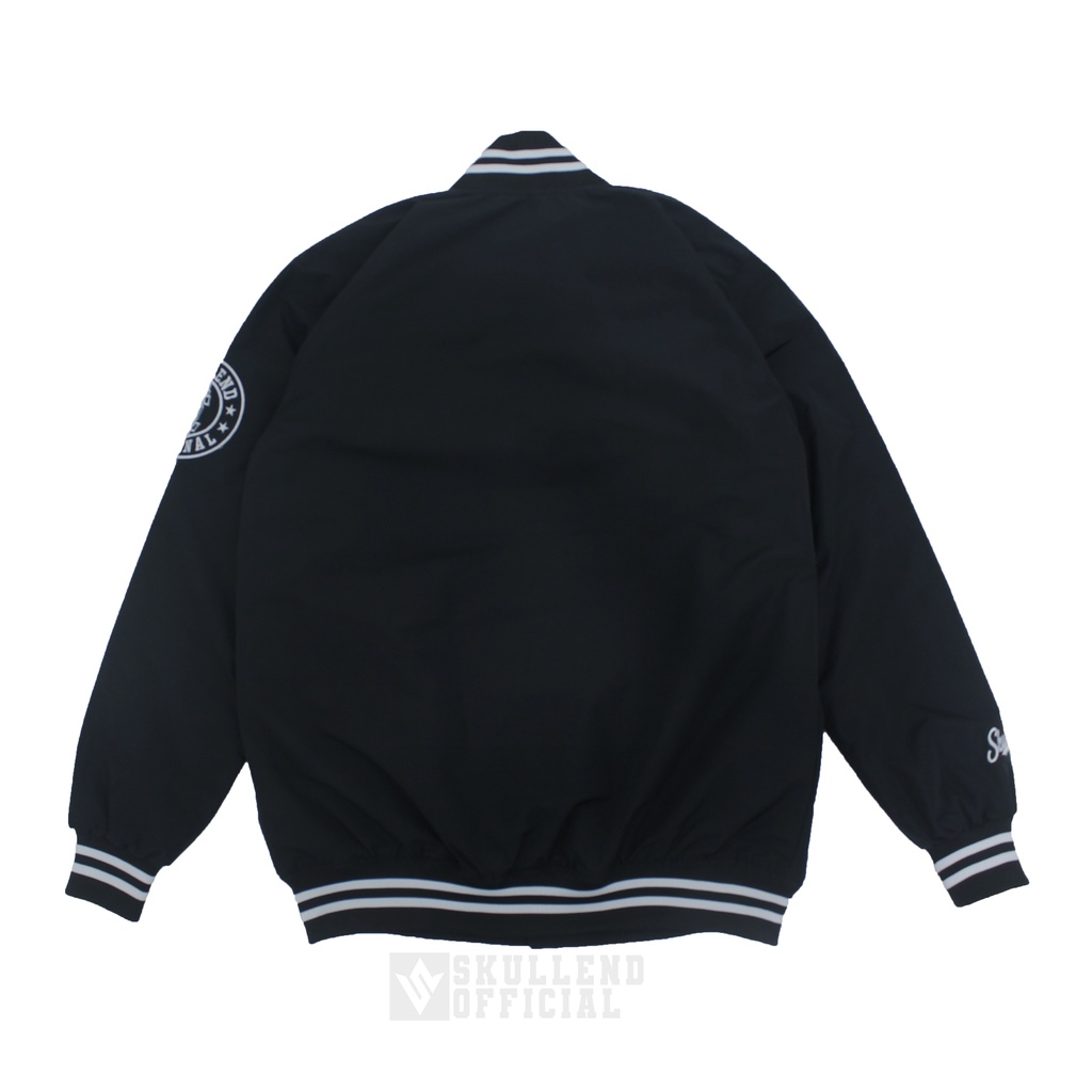 SKULLEND Jaket Varsity Baseball Vintage - Jacket Baseball Pria Wanita